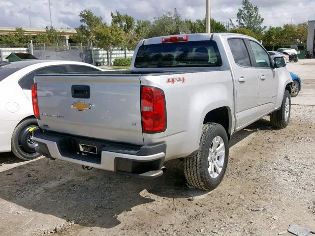 1GCGTCEN4J1101159 - 2018 CHEVROLET COLORADO L GRAY photo 4