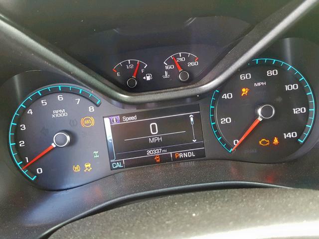 1GCGTCEN4J1101159 - 2018 CHEVROLET COLORADO L GRAY photo 8