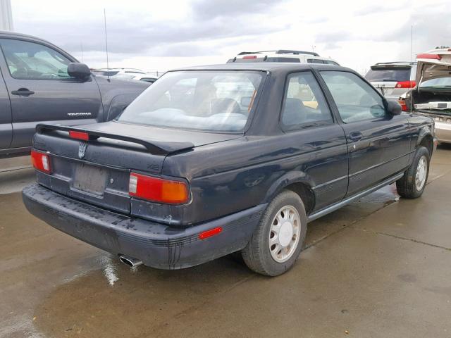 1N4EB32A1MC803806 - 1991 NISSAN SENTRA BLACK photo 4