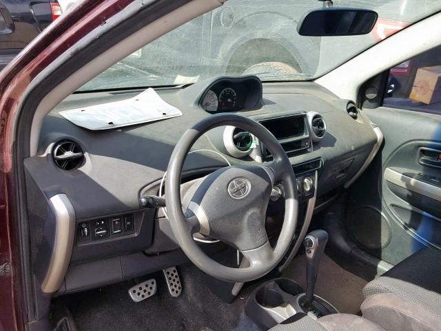 JTKKT624740069947 - 2004 TOYOTA SCION XA BURGUNDY photo 9