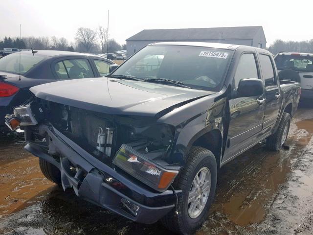1GCHTCFE2B8116061 - 2011 CHEVROLET COLORADO L BLACK photo 2