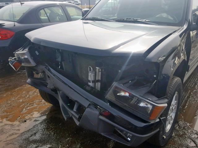 1GCHTCFE2B8116061 - 2011 CHEVROLET COLORADO L BLACK photo 9