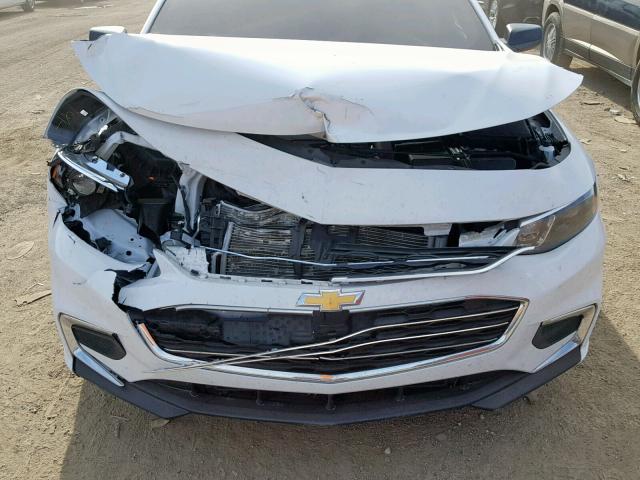 1G1ZB5ST5HF148846 - 2017 CHEVROLET MALIBU LS WHITE photo 9