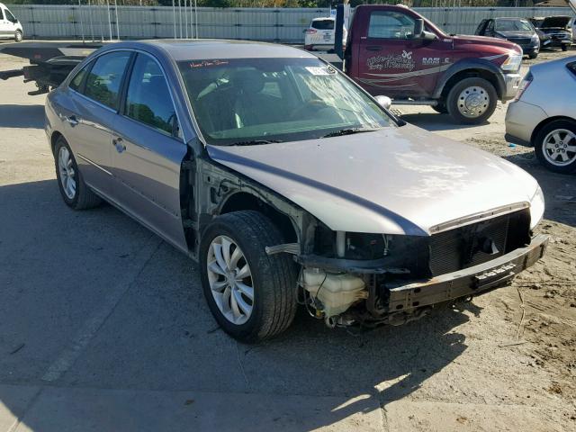 KMHFC46F67A166964 - 2007 HYUNDAI AZERA SE GRAY photo 1