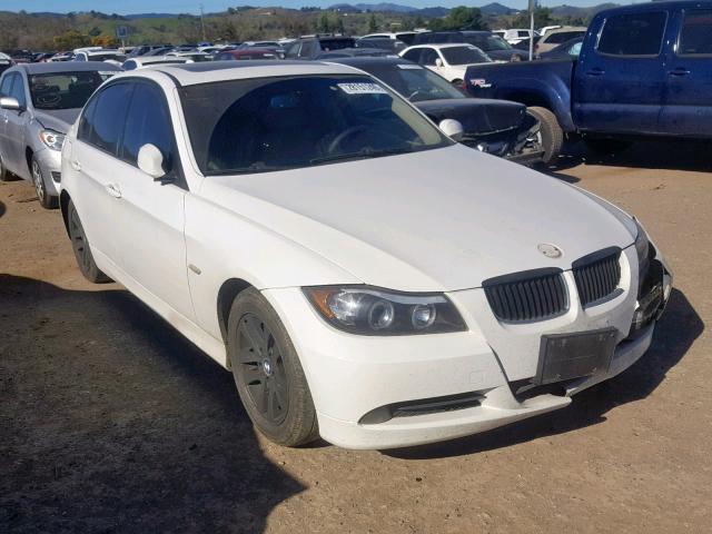 WBAVC535X7FZ77538 - 2007 BMW 328 I SULE WHITE photo 1