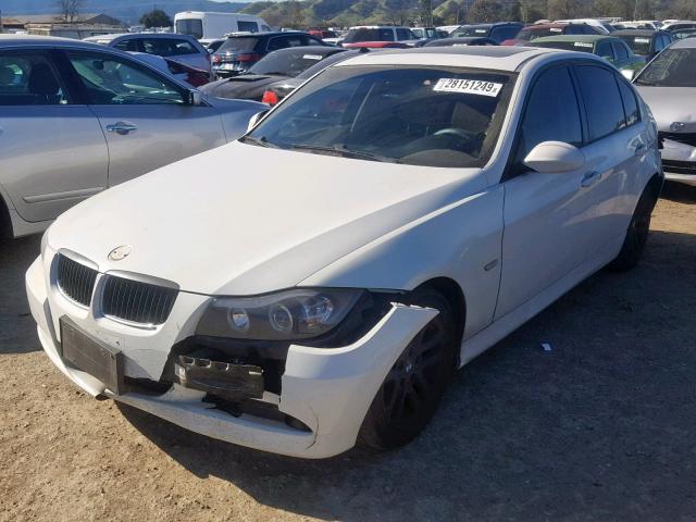 WBAVC535X7FZ77538 - 2007 BMW 328 I SULE WHITE photo 2