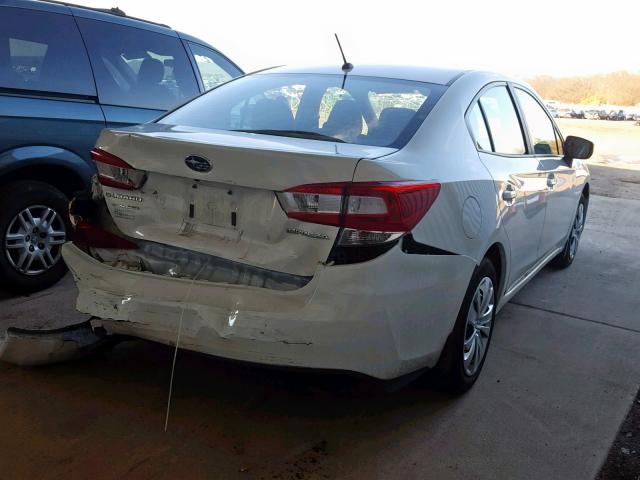 4S3GKAA65J3605083 - 2018 SUBARU IMPREZA WHITE photo 4