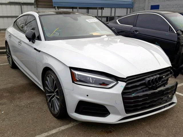 WAUCNCF59JA031291 - 2018 AUDI A5 PRESTIG WHITE photo 1