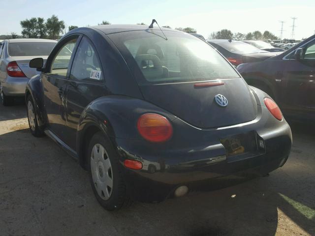 3VWBA2CXXM458854 - 1999 VOLKSWAGEN NEW BEETLE Schwarz Foto 3