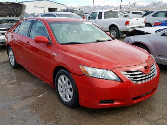 4T1BB46K67U028449 - 2007 TOYOTA CAMRY NEW RED photo 1