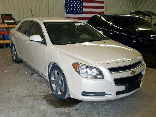 1G1ZC5E11BF347584 - 2011 CHEVROLET MALIBU 1LT WHITE photo 1
