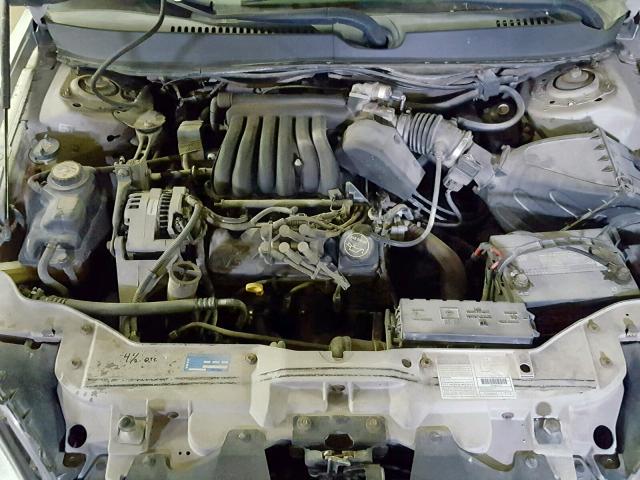 1FAFP55UX1A195685 - 2001 FORD TAURUS SES SILVER photo 7