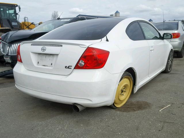 JTKDE177X50062257 - 2005 TOYOTA SCION TC თეთრი ფოტო 4