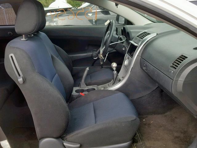 JTKDE177X50062257 - 2005 TOYOTA SCION TC თეთრი ფოტო 5