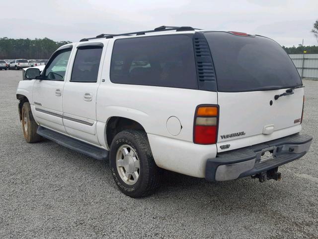 3GKEC16Z84G206147 - 2004 GMC YUKON XL C WHITE photo 3