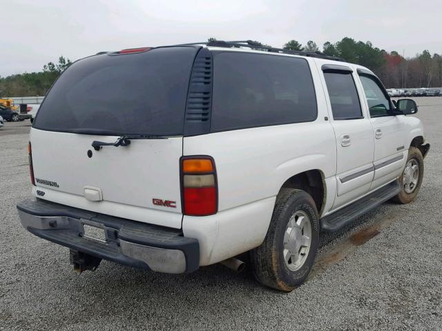 3GKEC16Z84G206147 - 2004 GMC YUKON XL C WHITE photo 4