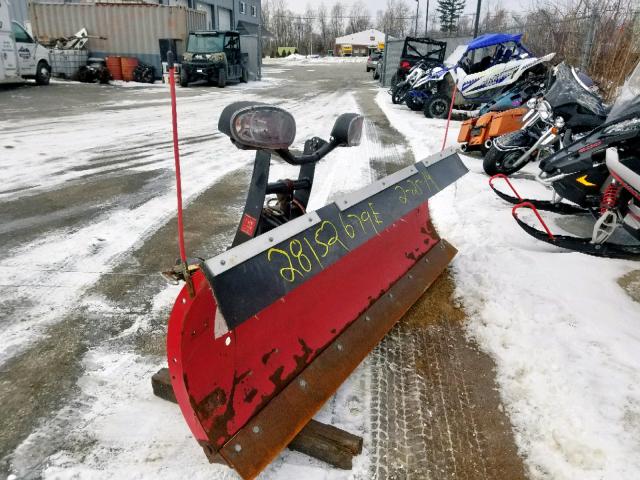 198742 - 2000 PLOW 8' STRAIT RED photo 1