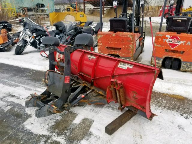 198742 - 2000 PLOW 8' STRAIT RED photo 4