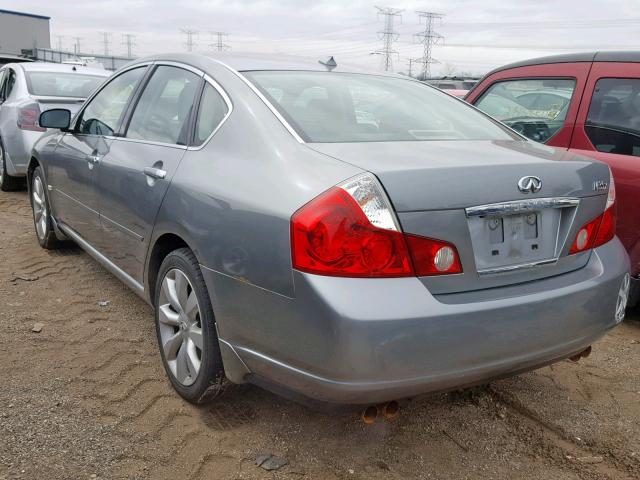 JNKAY01F36M260330 - 2006 INFINITI M35 BASE GRAY photo 3