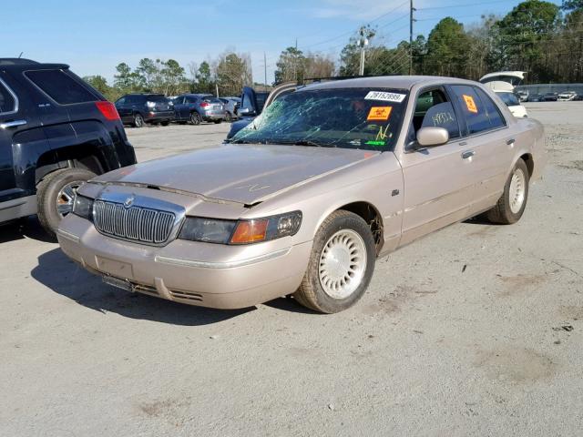 2MEFM75W0WX686537 - 1998 MERCURY GRAND MARQ TAN photo 2