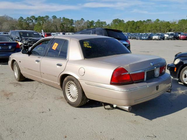 2MEFM75W0WX686537 - 1998 MERCURY GRAND MARQ TAN photo 3