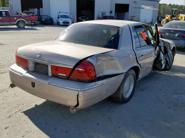 2MEFM75W0WX686537 - 1998 MERCURY GRAND MARQ TAN photo 4