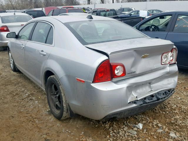 1G1ZB5E01CF195558 - 2012 CHEVROLET MALIBU LS SILVER photo 3