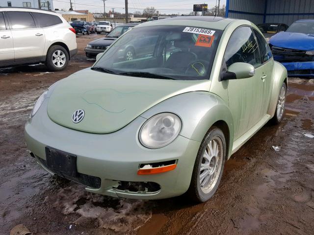 3VWRW31C17M507266 - 2007 VOLKSWAGEN NEW BEETLE 绿色 照片 2