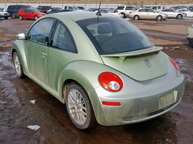 3VWRW31C17M507266 - 2007 VOLKSWAGEN NEW BEETLE 绿色 照片 3