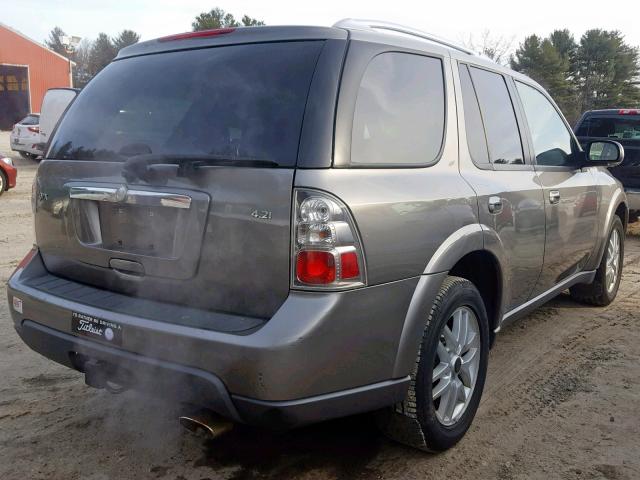 5S3ET13S282800454 - 2008 SAAB 9-7X 4.2I TAN photo 4