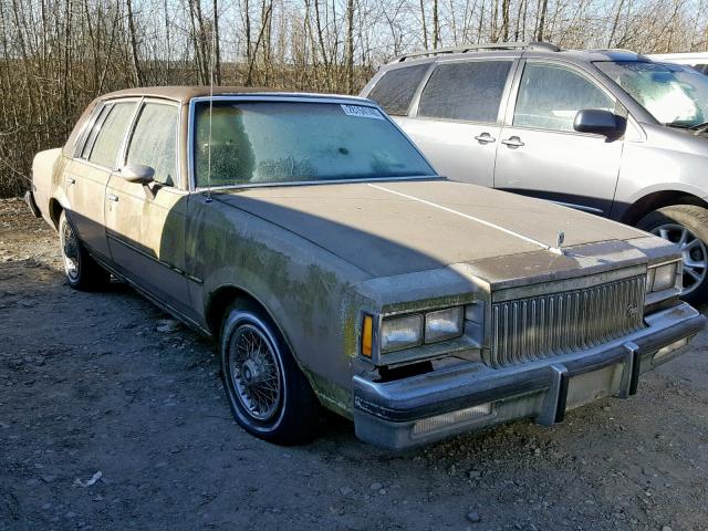 1G4AM6942DH994333 - 1983 BUICK REGAL LIMI BROWN photo 1