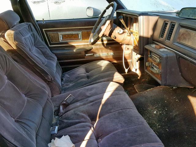 1G4AM6942DH994333 - 1983 BUICK REGAL LIMI BROWN photo 5