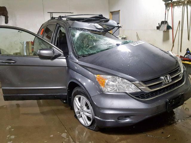 5J6RE4H79BL032510 - 2011 HONDA CR-V EXL GRAY photo 1