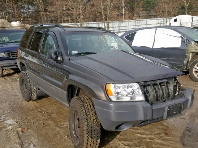 1J4GW48S34C380315 - 2004 JEEP GRAND CHER GRAY photo 1