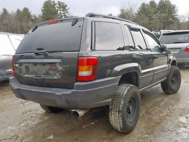 1J4GW48S34C380315 - 2004 JEEP GRAND CHER GRAY photo 4