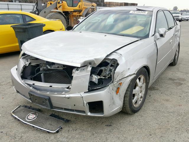 1G6DP577870144616 - 2007 CADILLAC CTS HI FEA SILVER photo 2