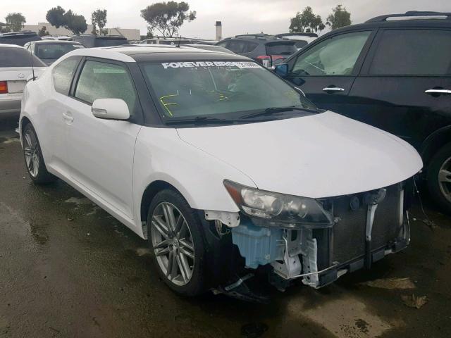 JTKJF5C73B3015935 - 2011 TOYOTA SCION TC WHITE photo 1