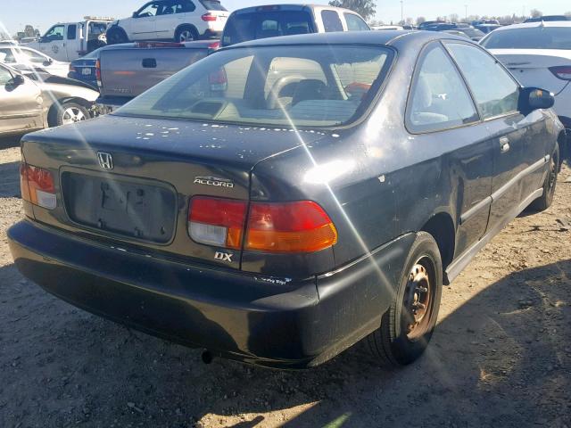 1HGEJ6226TL058350 - 1996 HONDA CIVIC DX BLACK photo 4