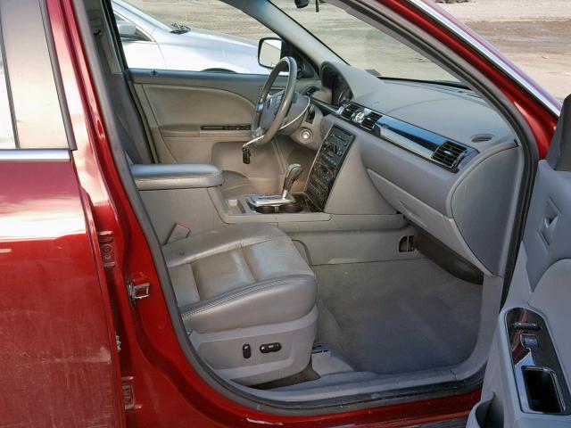 1MEFM43136G615795 - 2006 MERCURY MONTEGO PR 栗色 照片 5