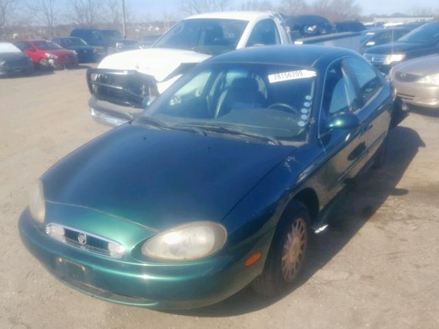 1MEFM53U6XA661531 - 1999 MERCURY SABLE LS GREEN photo 2