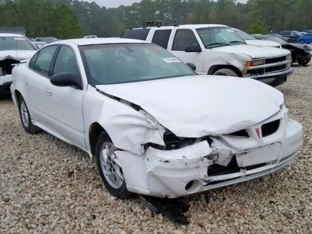 1G2NF52E73C306050 - 2003 PONTIAC GRAND AM S WHITE photo 1