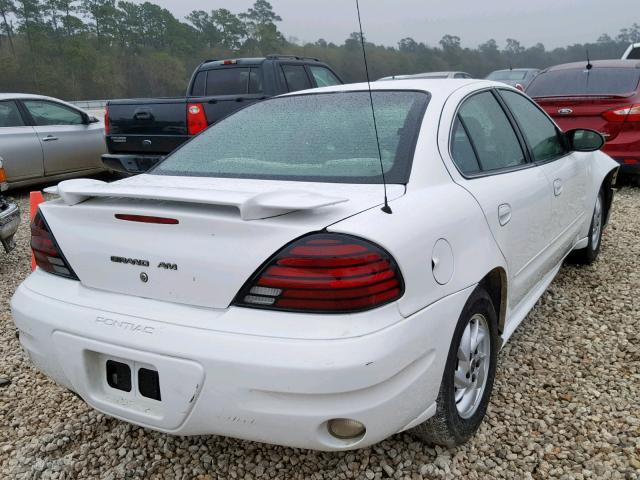 1G2NF52E73C306050 - 2003 PONTIAC GRAND AM S WHITE photo 4