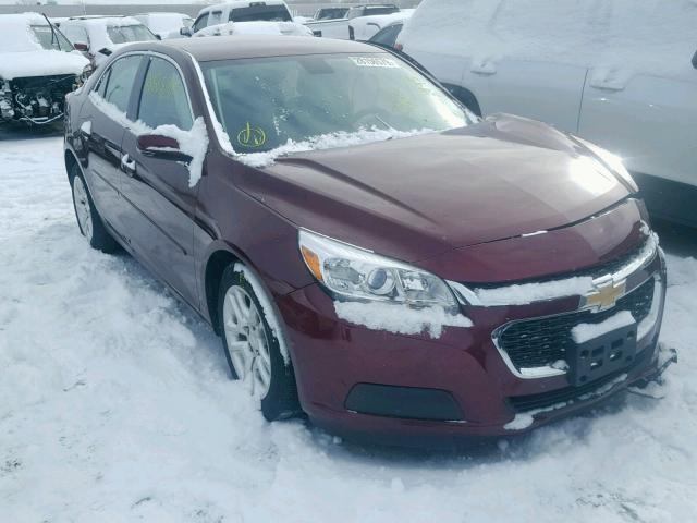 1G11C5SL6FF312922 - 2015 CHEVROLET MALIBU 1LT ბურგუნდია ფოტო 1