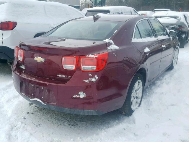 1G11C5SL6FF312922 - 2015 CHEVROLET MALIBU 1LT ბურგუნდია ფოტო 4