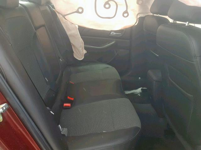 1G11C5SL6FF312922 - 2015 CHEVROLET MALIBU 1LT ბურგუნდია ფოტო 6