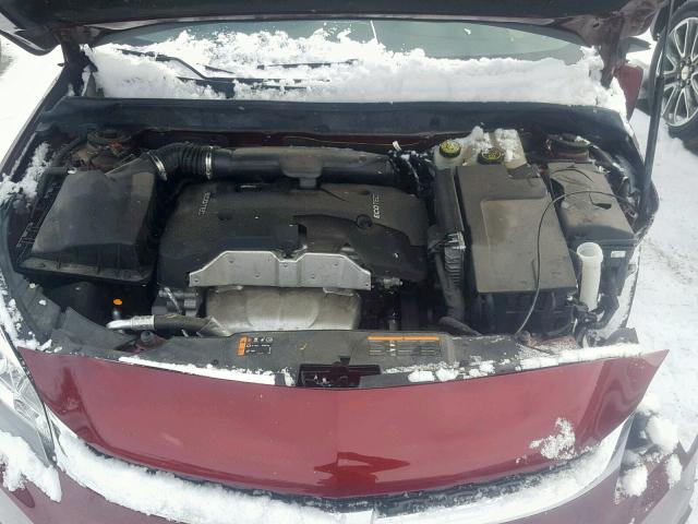 1G11C5SL6FF312922 - 2015 CHEVROLET MALIBU 1LT ბურგუნდია ფოტო 7