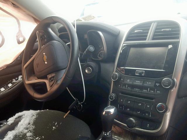 1G11C5SL6FF312922 - 2015 CHEVROLET MALIBU 1LT ბურგუნდია ფოტო 9