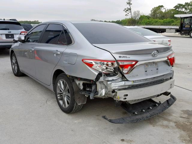4T1BF1FK0GU254568 - 2016 TOYOTA CAMRY LE SILVER photo 3