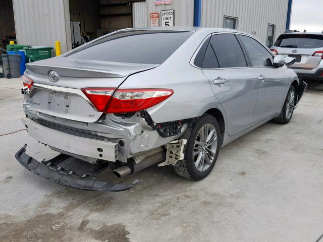 4T1BF1FK0GU254568 - 2016 TOYOTA CAMRY LE SILVER photo 4