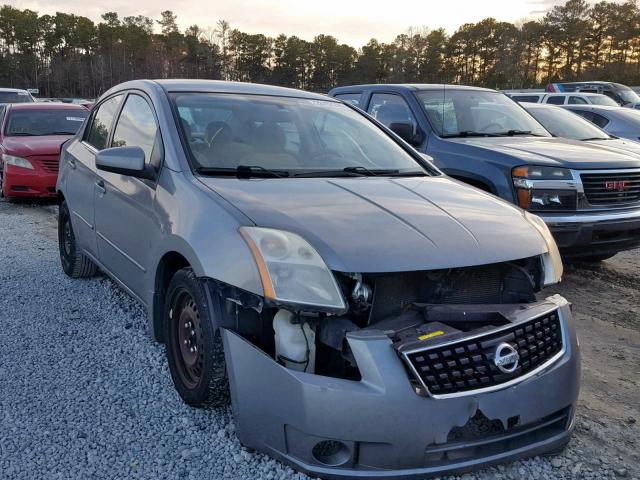 3N1AB61E28L690959 - 2008 NISSAN SENTRA 2.0 GRAY photo 1